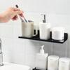 Aluminum Alloy Living Room Floating Shelves No Drilling Bedroom Decoration Wall Shelves Bathroom Storage Rack