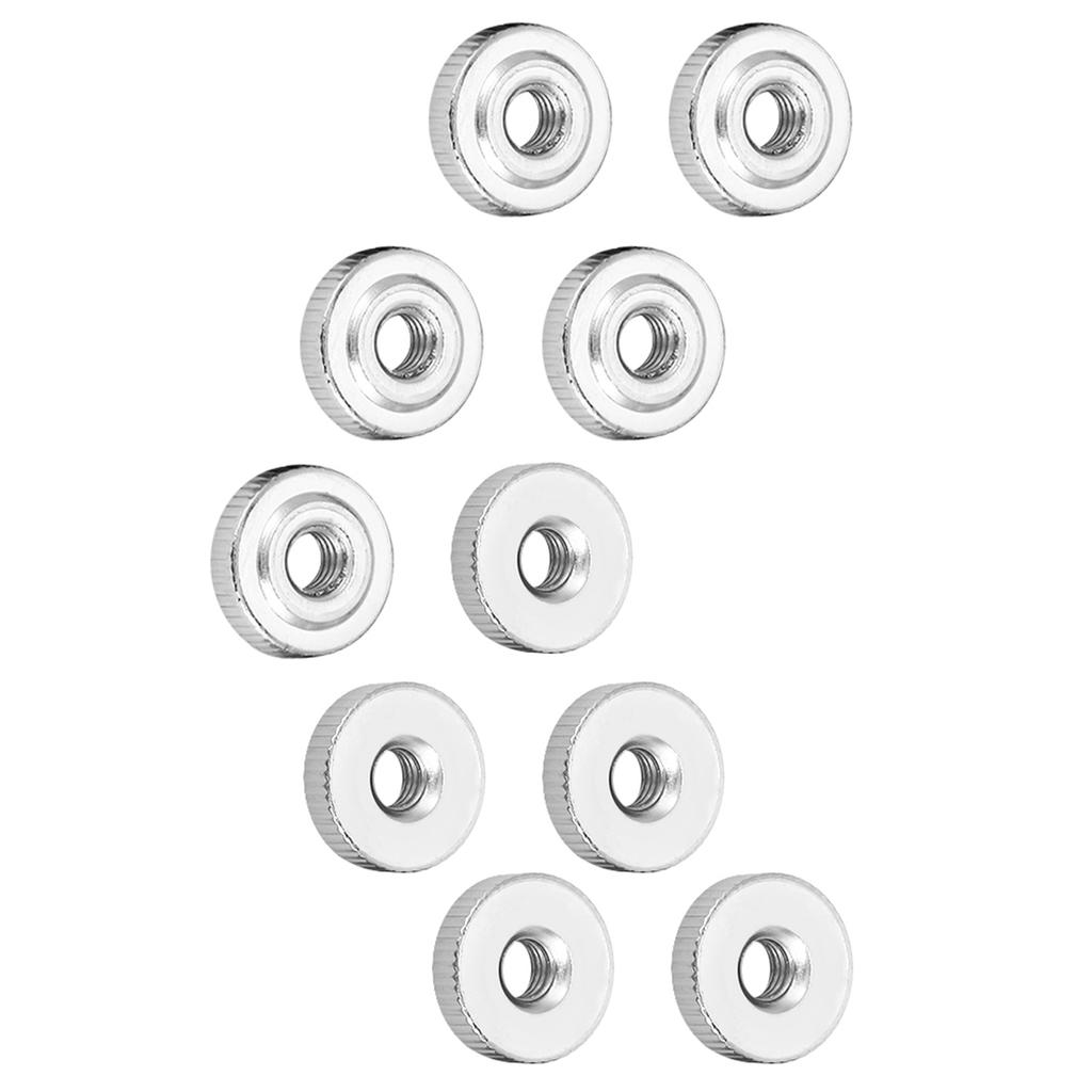 10Pcs GB807 M4 M5 M6 M8 M10 Handle Nut Knurled Thumb Nuts(M3)