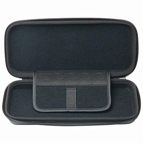 [Compatible with Nintendo Switch] Tough Pouch for Nintendo Switch, Black x Blue