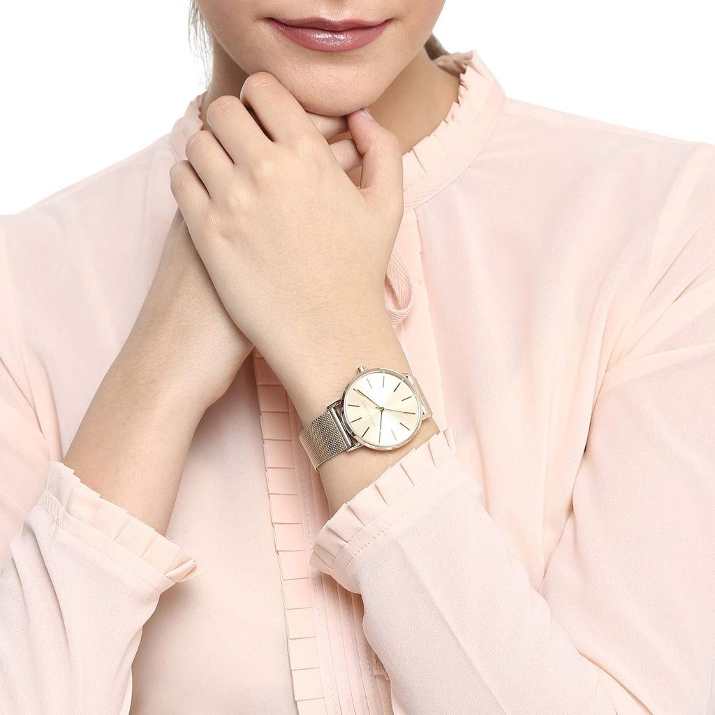 Armani Exchange AX5536 Officially Gold AX Women's Watch, Imported,