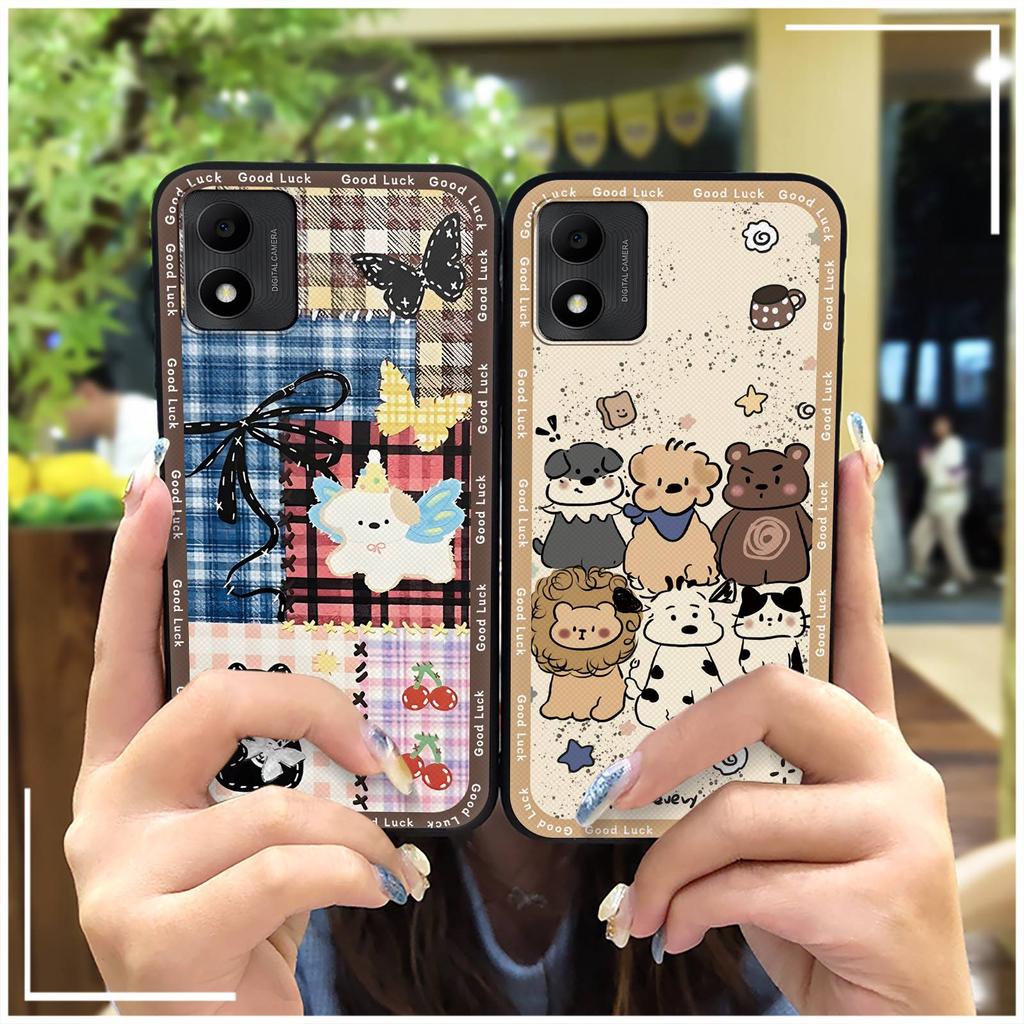 Graffiti TPU Phone Case For TCL 305i/5164D Anti-knock Waterproof Shockproof Protective Cartoon Durable Back Cover Cute