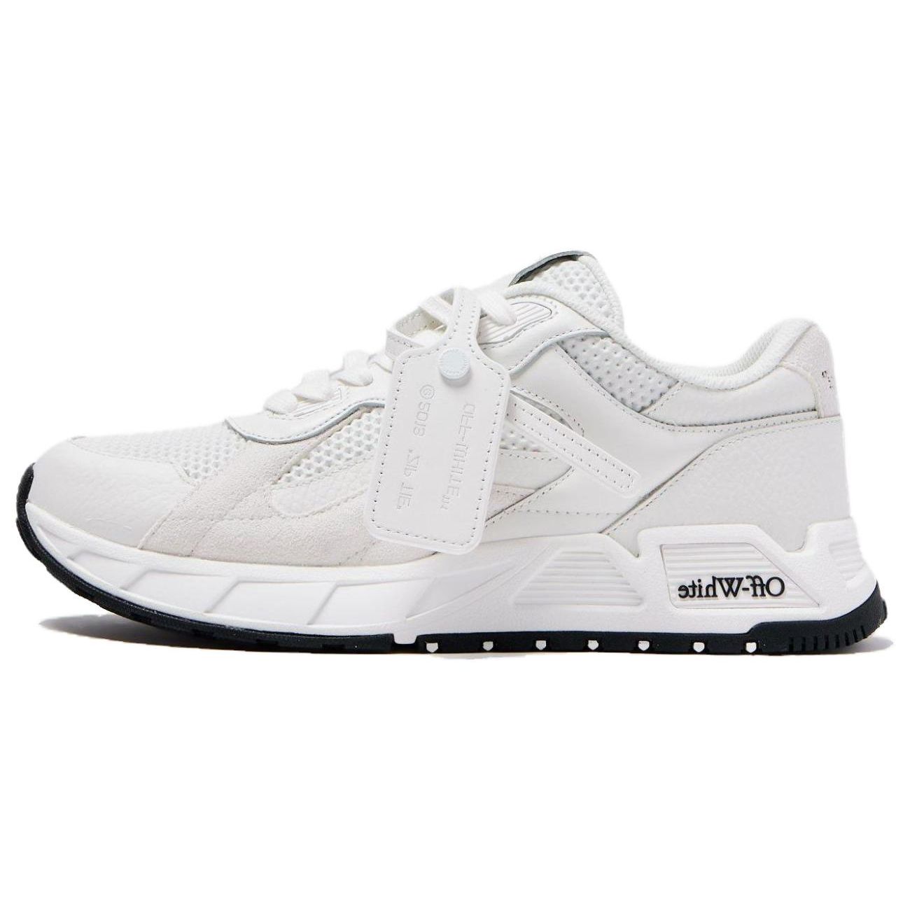 

Off-White Кожаные Минималистичные Легкие Низкие Повседневные Кроссовки Женские Белые OWIA285C99LEA0010101 35