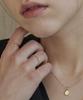 Loveenb [14K Gold] Wave Flow Ring