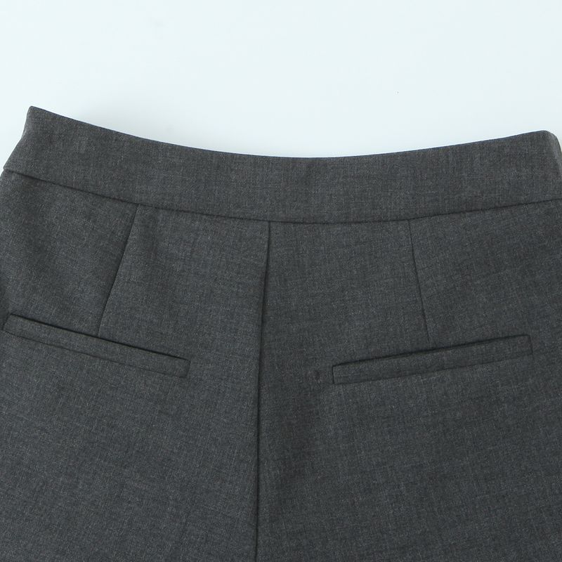 Kaslead New Arrival Women's Clothing Fashion Style Fashion Gray Bows Lace Shorts 650045