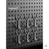Stainless Steel Pegboard Hooks for Supermarket Shelves and Perforated Walls