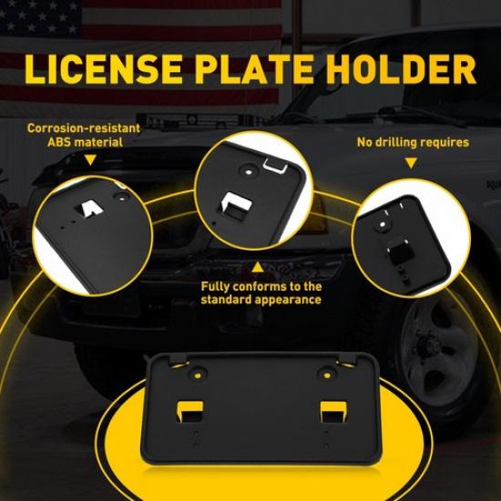 Front License Plate Bracket Holder Fits Ford Ranger 2001-2005 4L5Z17A385AAA EOOK