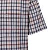 Daks Wool Blend House Check Summer Short Sleeve Regular Fit Casual Shirt Dms1shc