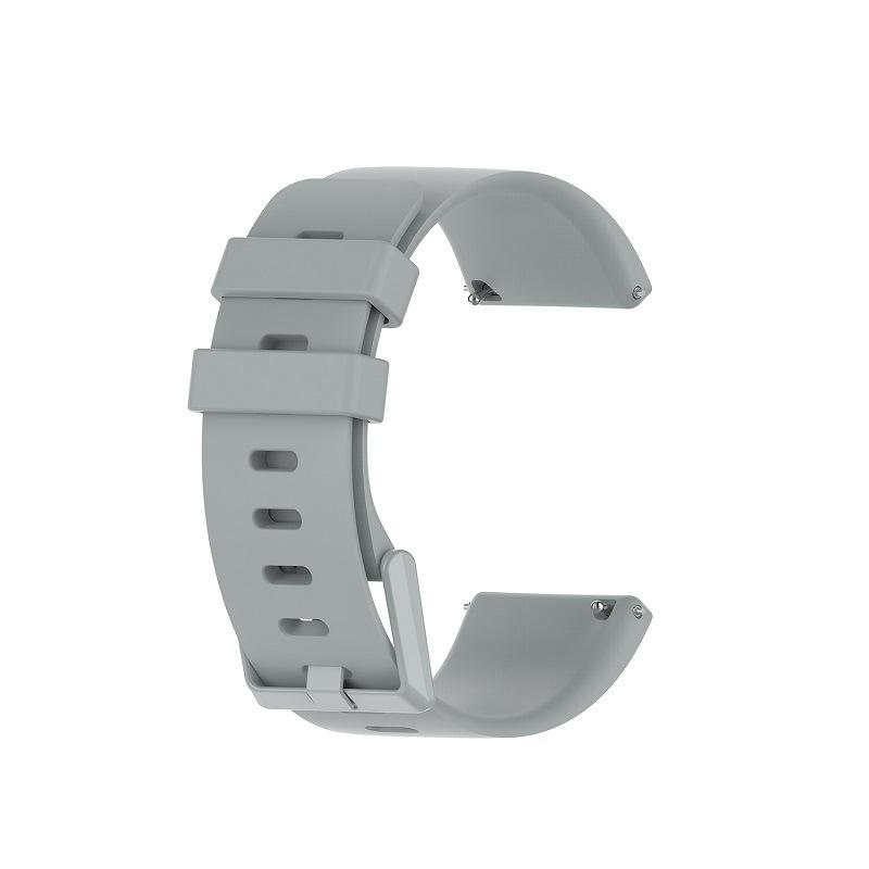 Versa/Versa 2/Versa Lite SE Silicone Solid Color Buckle Watch Band Replacement