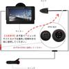 HUAJUN 4.3 inch monitor side camera monitor set side blind