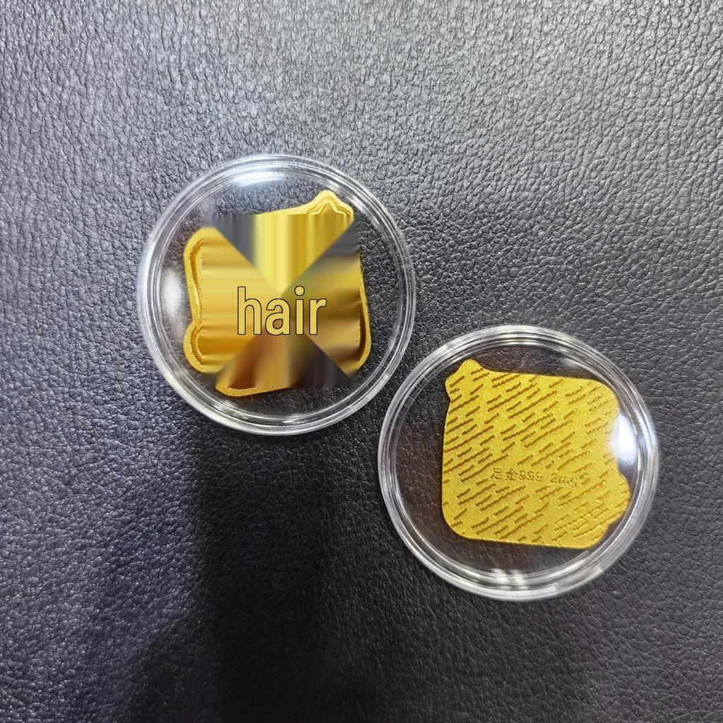 Gold Mobile Phone Sticker 999 Pure Gold - Prosperity & Wealth Charm Gift