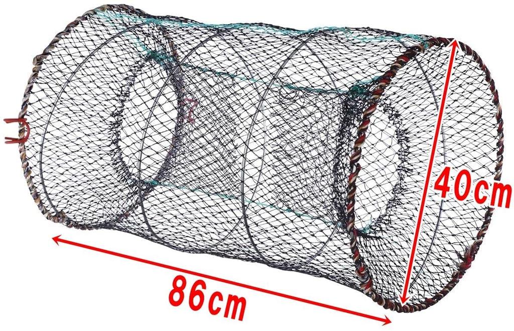 MBK Large Fish Capture Mondori 40cm X Secure Left and Right Penetration Just Add Bait and Easy Compact Perfect for Capture of and Cage, (5-Pack) -