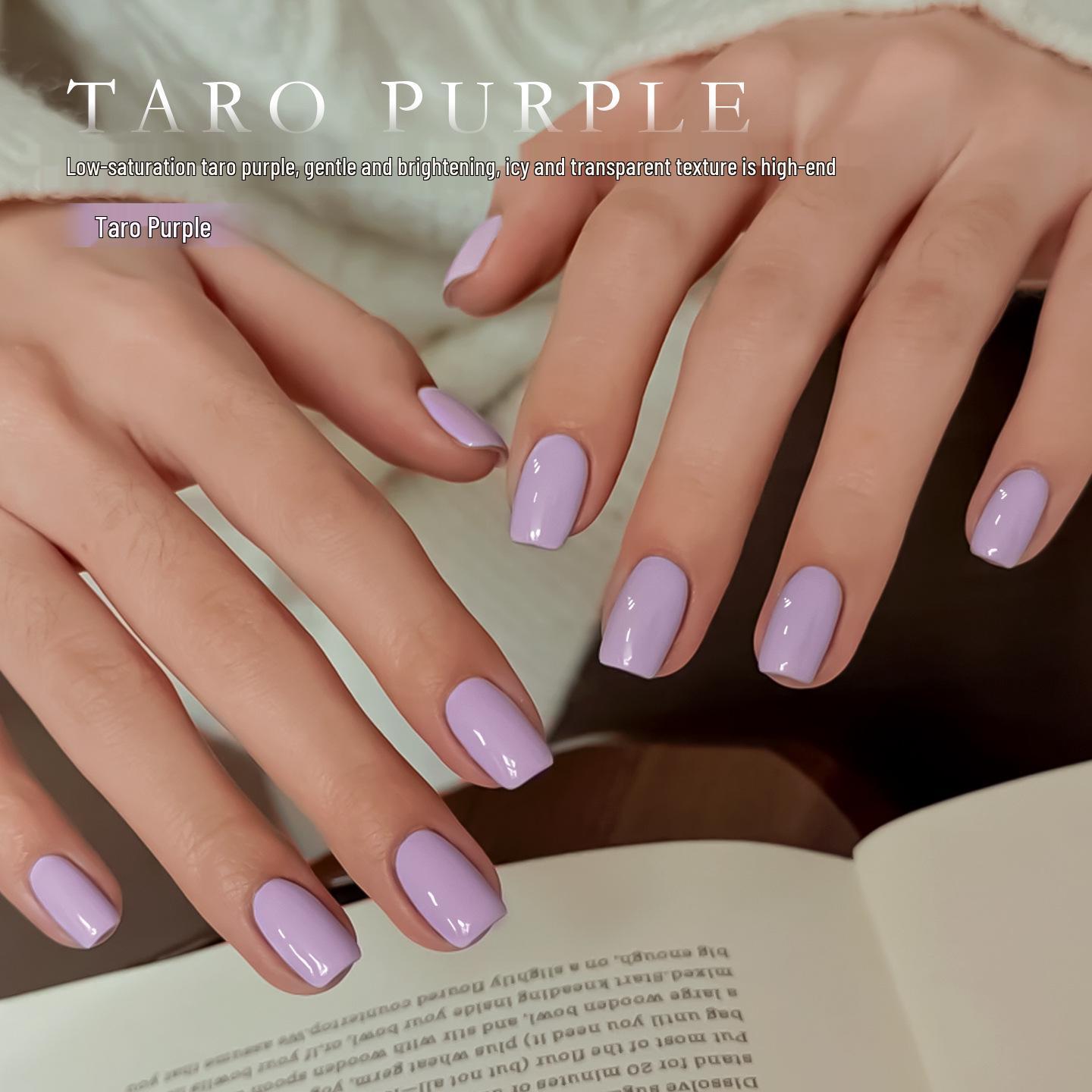 

Top-Selling Pure Desire Taro Purple Nail Gel Polish for Salon Nail Art