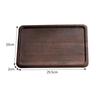 ZISIZ Wooden Serving Tray with Handles
