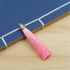 6Cm Small Metal Weight Cap Tassel Suizi Simple Bookmark Fan Decorative Suizi Handmade Tassel
