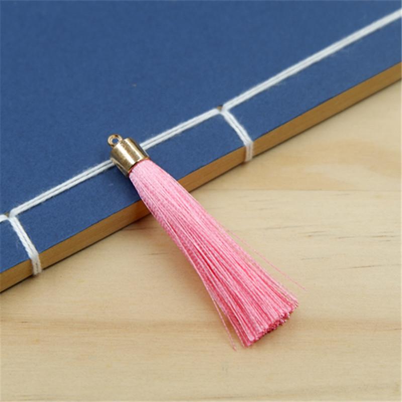 6Cm Small Metal Weight Cap Tassel Suizi Simple Bookmark Fan Decorative Suizi Handmade Tassel