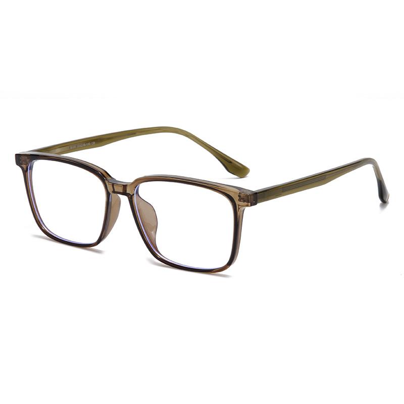 

Transparent Gray Frame Blue Light Blocking Computer Eyeglasses Women Men Square Prescription Spectacles 0 -0.5 -0.75 To -6 0