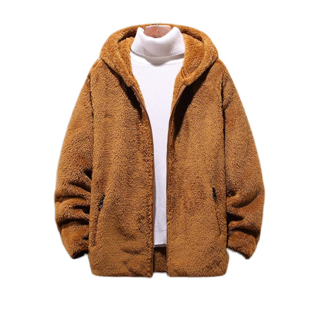 

Флисовая куртка Boa Brushed Cold Weather Casual Large Size [Anzn] Куртка, Куртка, Мужская парка, Мужская, Подкладка, Толстовка, Мужская, С капюшоном, Теплая, Зимняя, Свободная,