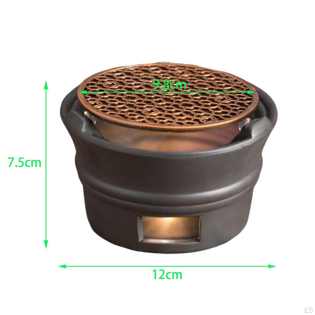 Candle Heater, Tea Pot Heating Base, Portable Teapot Warmer Holder