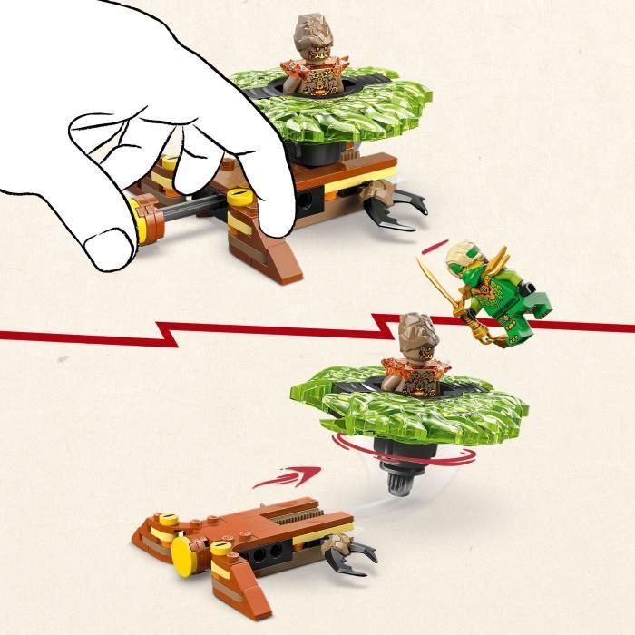LEGO NINJAGO 71850 Lloyd gegen den Erdmonster-Kreisel - Bauspielzeug