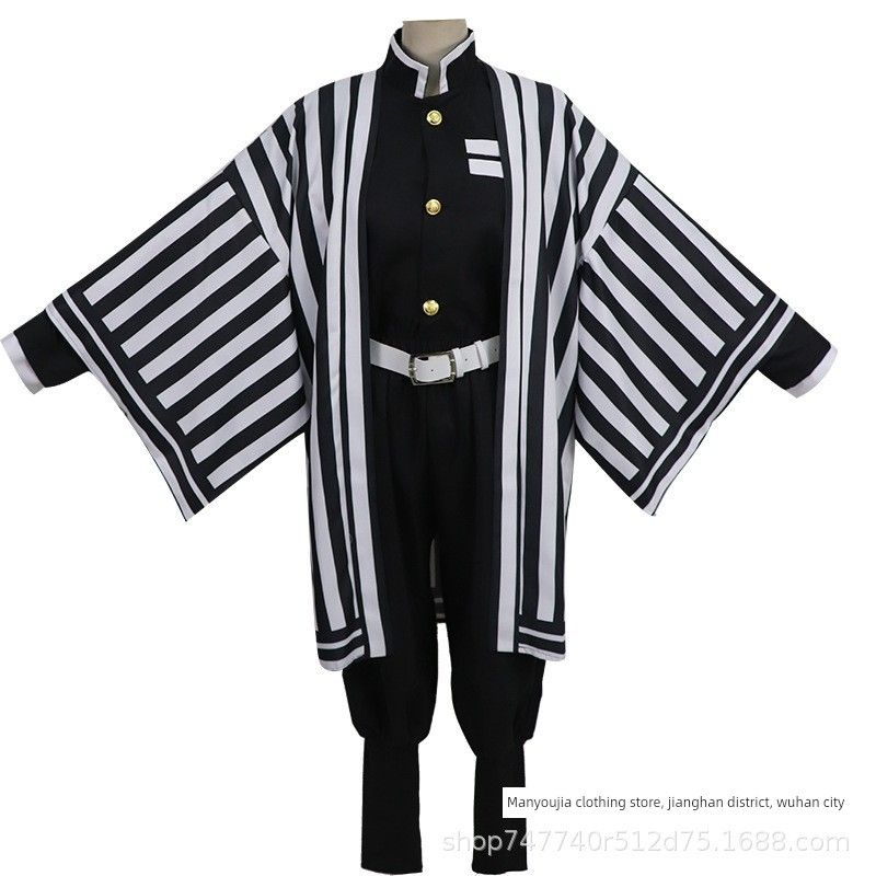 Demon Slayer Cosplay Haori Inosuke Hashibira, Tanjiro Kamado, Zenitsu Agatsuma, Giyu Tomioka