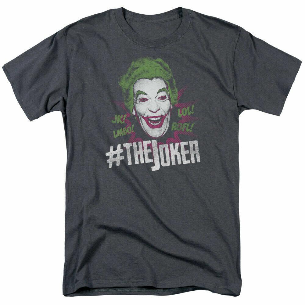 

26 Classic Batman Joker T Shirt Mens Licensed Classic TV Merchandise Charcoal Unisex T-Shirt XXXXL