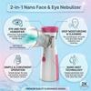 Eye Steam Device Eye Mister for Dry Eye Heated Eye Steam Sprayer for Moisturize Eye Treatment Portable Mini Soothing Steamer Eye Care Relieve Fatigue