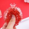 Squeeze Pomegranate Ball with Beads Squeeze Fruit Toy Funny Sensory Toy For Kid Boy Girl Adult Men Women Stress Relief