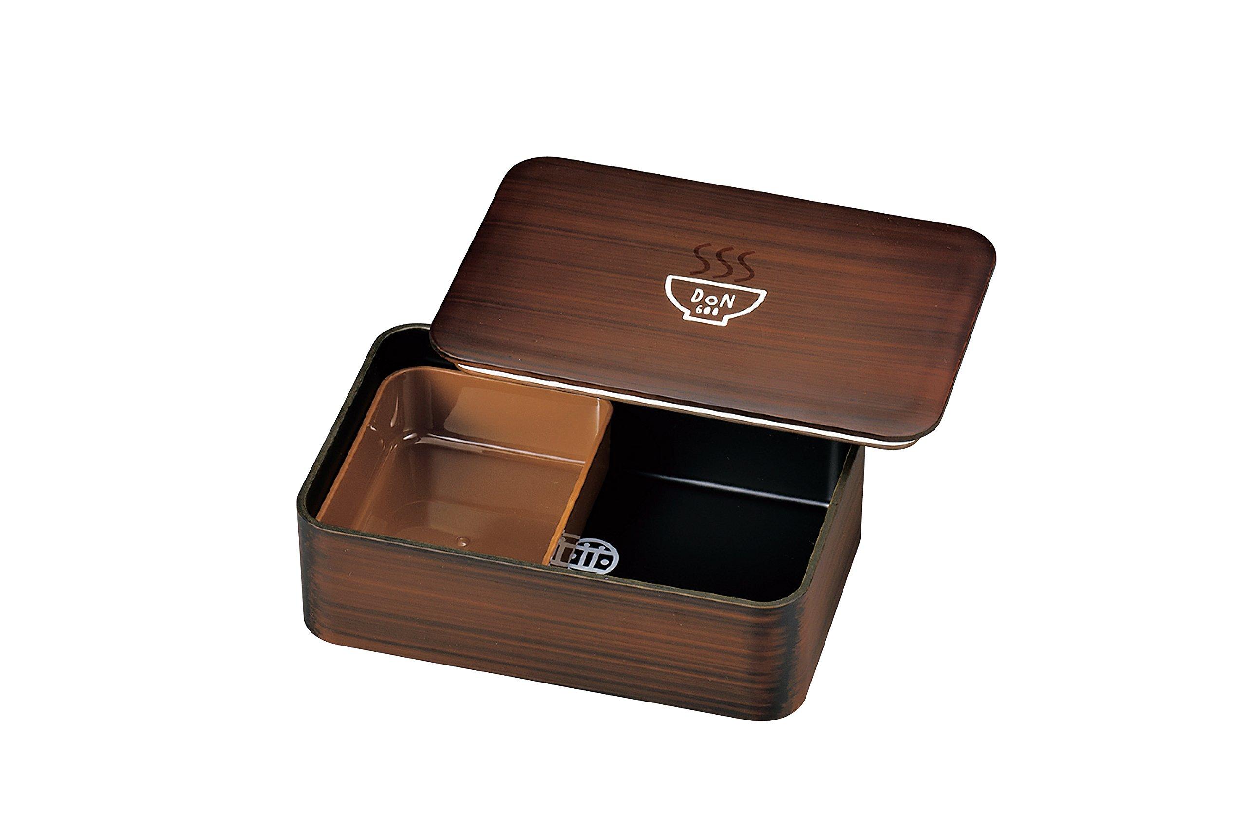 

Tatsumiya DON Single Tier Lunch Wood Grain Average 52692