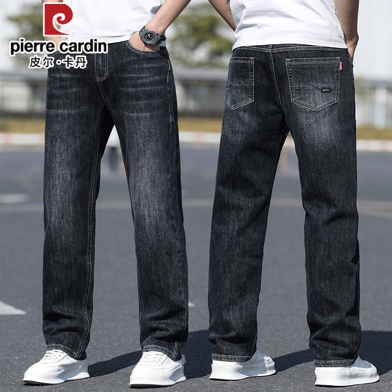Pierre Cardin Men s Loose Straight Vintage Jeans 31 чёрный