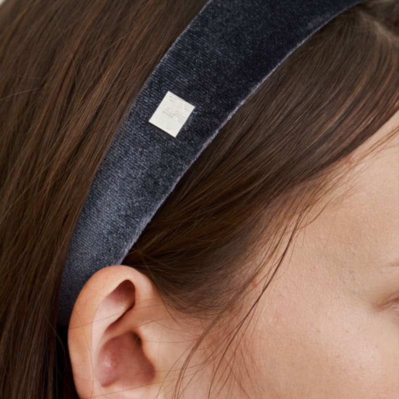 RAWFINED Classic RF Velvet Headband