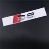 3D Metal Badge Stickers For S2 S line S3 S4 S5 S6 S7 S8 RS3 RS4 RS5 RS6 RS7 RS8 Car Logo Emblem Trunk Decoration Accessories AX2s38