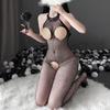 Transparent Body Ženy Sexy Body Punčochy Kostýmy Body Suit Body Punčochy s otevřeným rozkrokem Sex Erotické spodní prádlo