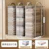 Große Kapazität Kleideraufbewahrungstaschen Saisonale Winterkleidung Organizer Transparente TPU Staubdichte Schrankorganisation Würfelform