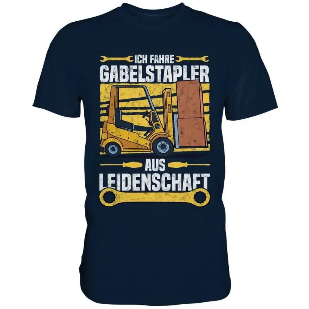 

Футболка водителя вилочного погрузчика XXXXXL темно-синий