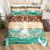 Erosebridal Sugar Skull Comforter Cover Set Skeleton Bones Duvet Cover,Gothic Moth Decor Bedding Sets Twin Magic Unicorn Rabbit Skulls Beddi
