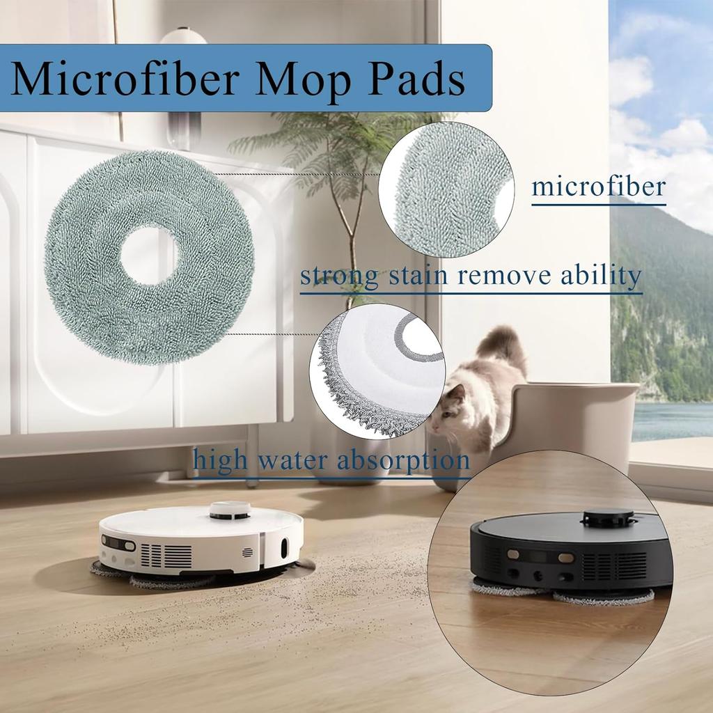 For Dreame X40 Ultra / X40 Ultra Complete / X40 Pro / S30 Pro Ultra Robot Vacuum Cleaner Main Brush Mop Hepa Filter Dust Bag
