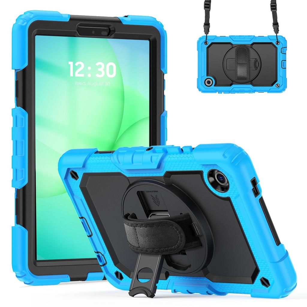 Drop-Proof Silicone Protective Case with Strap for Samsung Tab A11 A9