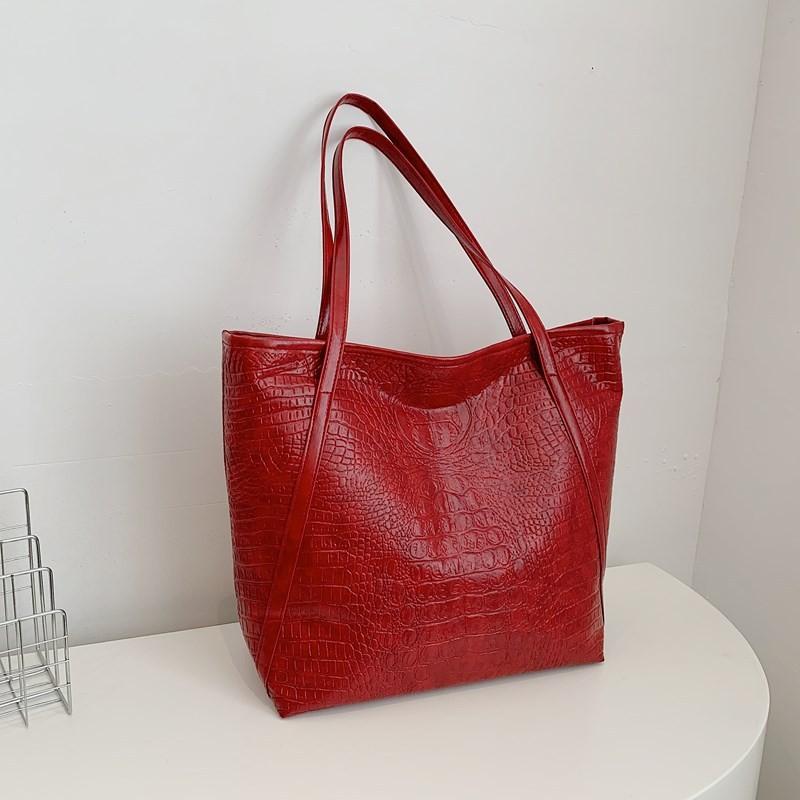 Stylish Retro Tote Bag For Women With Large Capacity And Trendy Street Style Design
