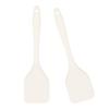 Pack of 2 Durable Silicone Cooking Tool High Temperatures Resistant Spatula Easy To Clean Essential Kitchens Utensils
