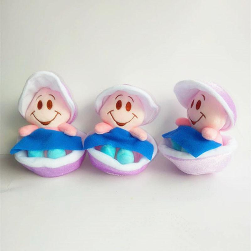 Cute Alice In Wonderland Young Oyster Baby Plush Doll Stuffed Toy 10cm Gift Toys