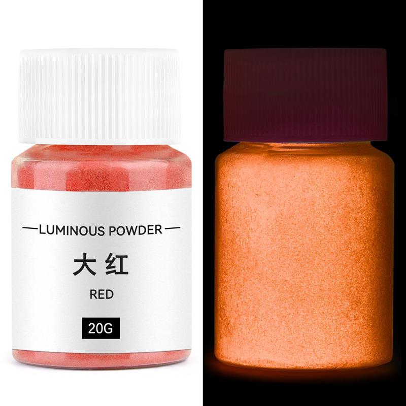 20g/Bottle Noctilucent Natural Mica Mineral Powder Soap Candle Epoxy Resin Dye Pearl  DIY Jewelry Crafts Making Accessory