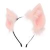 Handmade Pink Pig Ear Headband Cosplay Accessory Animal Ears Hair Band Anime Convention