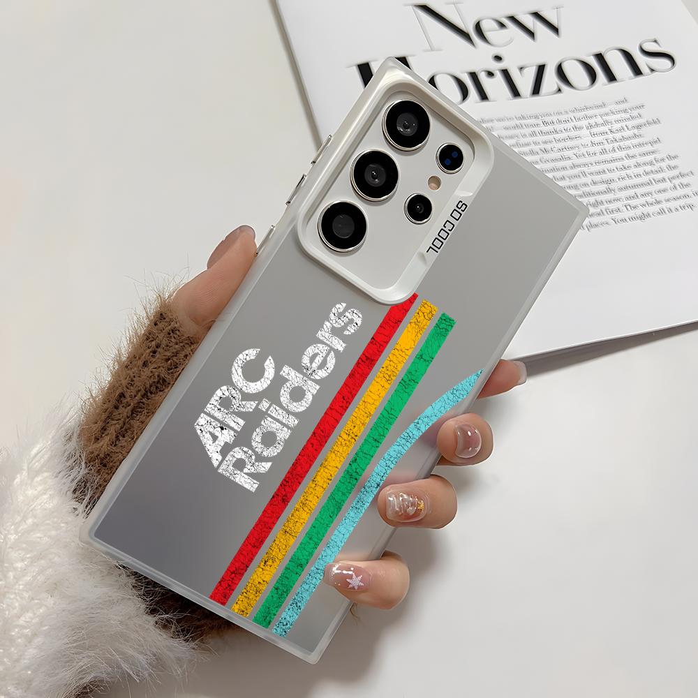 

Game A-ARC Raiders Phone Case For Samsung Galaxy S25 Edge S24 S23 S22 S21 S20 Ultra Funda Silicone Silver Cover Galaxy S21plus 5G