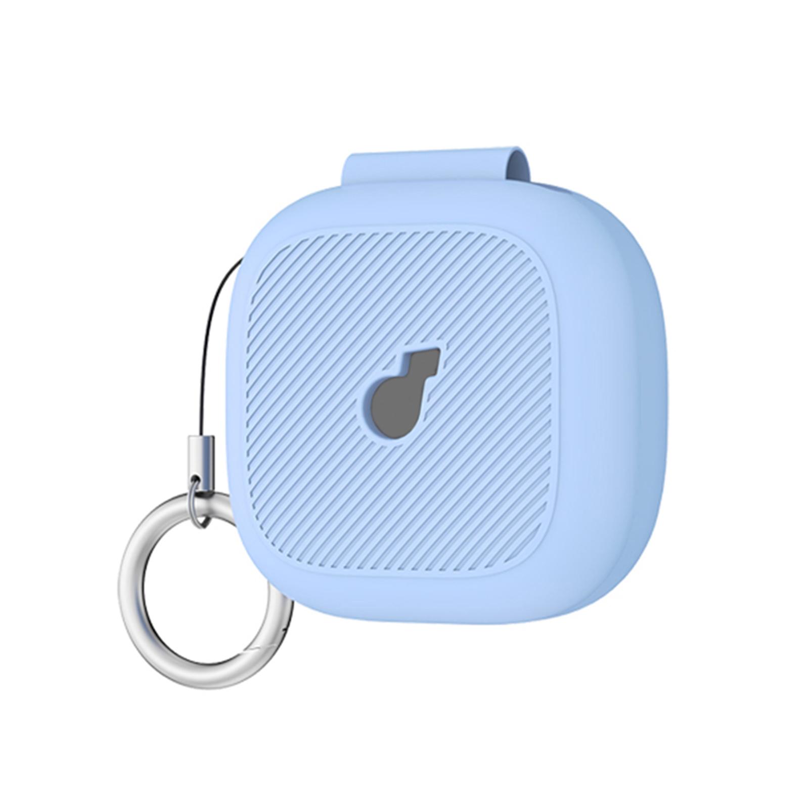 

Protective Cover Soft Flexible Scratch Resistant Wireless Earbuds Protective Shell with Carabiner for Anker Soundcore P31i синій