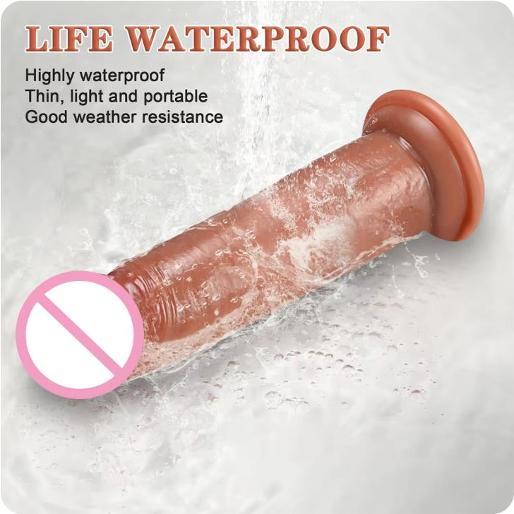 3 Sizes Realistic Big Dildo for Women Beginners Skin Sliding Foreskin Anal Vaginal Stimulation Penis Sex Toys Penis Suction Cup