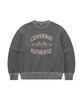 COVERNAT Flag Graphic Pigment Sweatshirt Charcoal