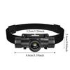 Ultra Bright Rotatable Zoom Headlight Strong Light Waterproof Powerful Headlight Mini Rechargeable LED Headlamp Emergency Light