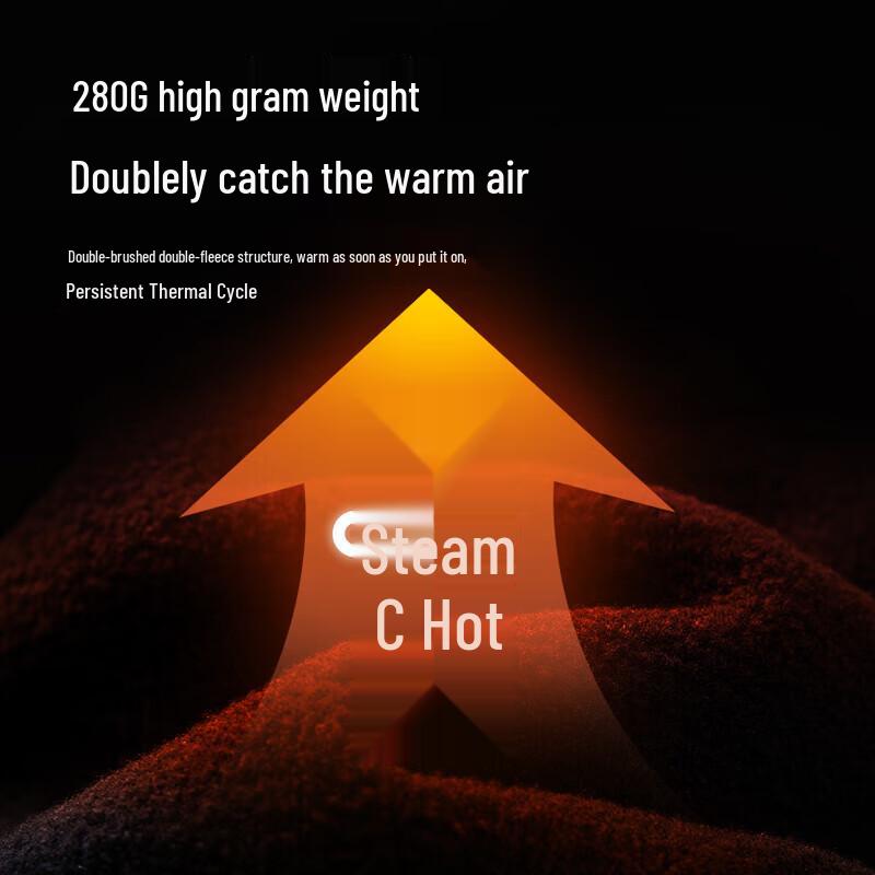 Camel Unisex Lightweight Warm Fleece Jacket M33CA03135