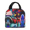 Custom Robo Grendizers Insulated Lunch Tote Bag for Women Men Anime Portable Cooler Thermal Bento Box Outdoor Camping Travel