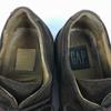 Vintage Made In Italy GAP Suede Leather U-Tip Shoes Dark Brown Size 7.5D 25.0-25.5 Men's(USED)